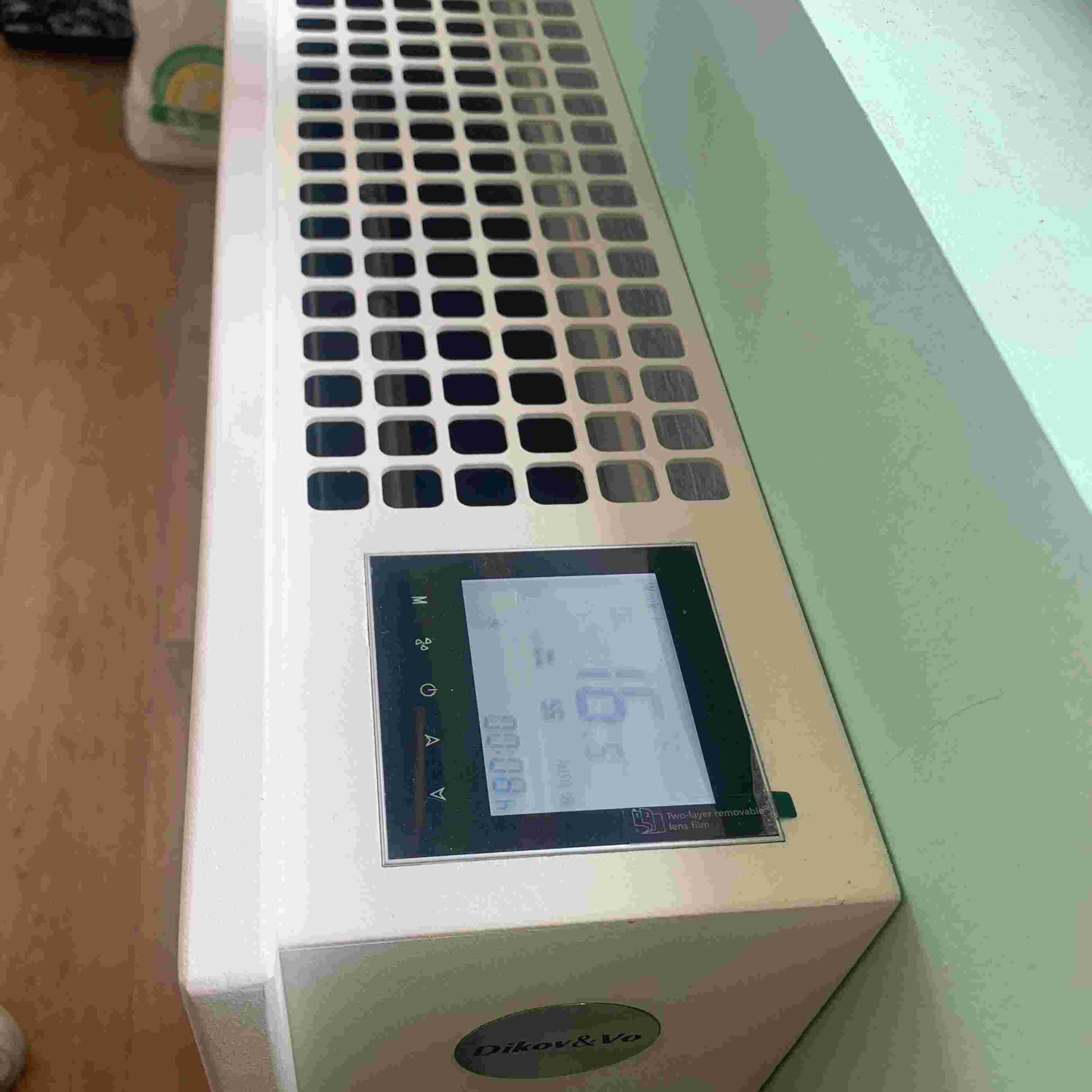 radiador de bajo consumo con termostato incorporado