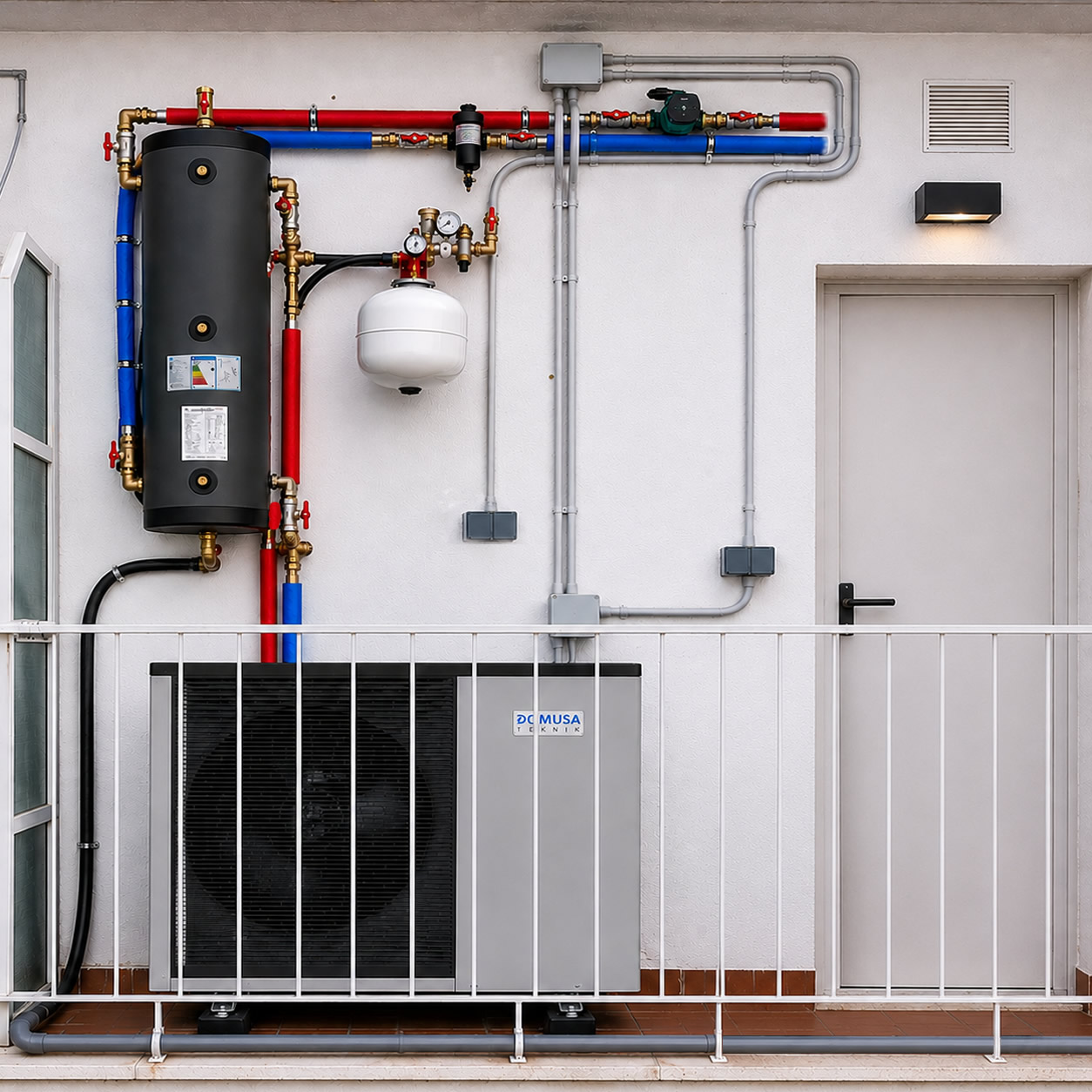 2 Domusa 8 kw piso