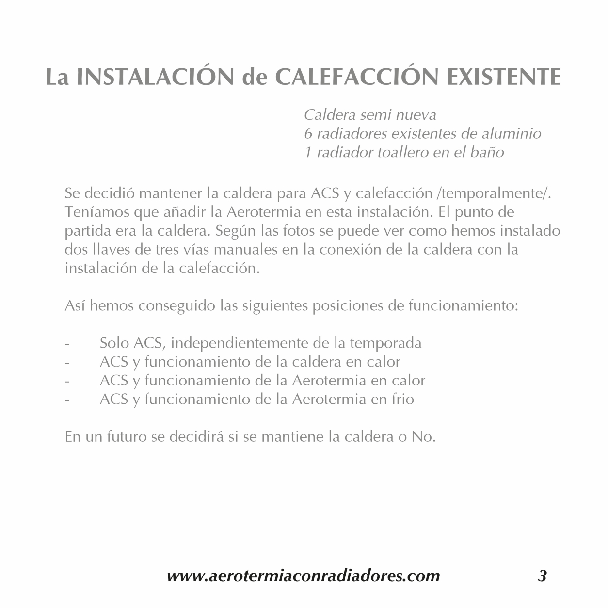 3 Domusa 8 kw piso